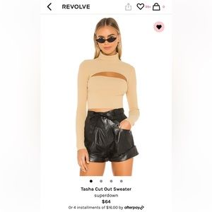 Superdown cutout top
